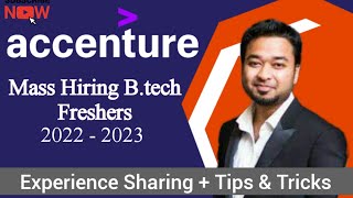 Accenture Hiring B.Tech Freshers 2023 | 4.5 LPA | Recruitment Process