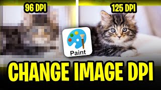 How to Change DPI of Image in Paint (2024) | Quick Tutorial