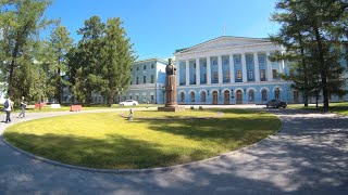 Monument MV Frunze to Natsional'nyy Institut Imeni Yekateriny Velikoy to Suvorovskaya Square