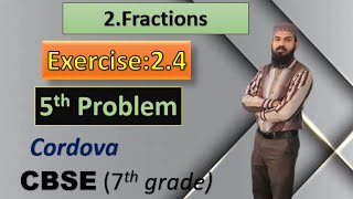 The product of a fraction and the sum of 23/4  and 31/2 is 5.Find the fraction