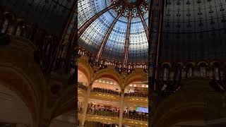 Galeries Lafayette amazing 😻Shopping paradise #shorts #travel #walkingtour