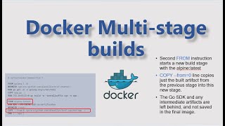 DOCKER images with MULTISTAGE builds | Optimize & reduce the size of your images #devops #docker