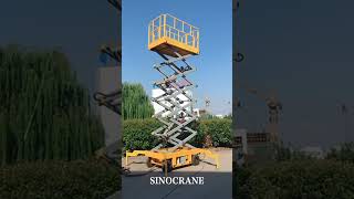 Half Automatic Scissor lift platform 2