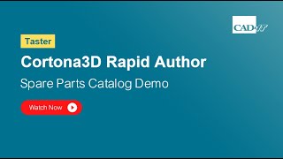 Cortona 3D Rapid Author - Illustrated Spare Parts Catalog