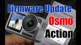 DJI Osmo Action How to Update Firmware Software