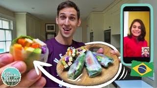 Summer Rolls Recipe VEGAN || FVBV Ep.13