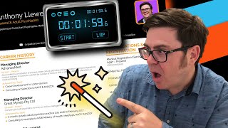 Watch Me Build A Resume In Less Than 2 Minutes With Novoresume.