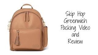 Skip Hop Greenwich Packing Video and Review