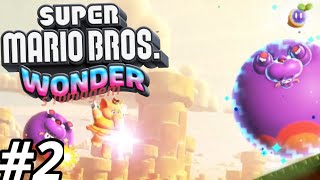 Super Mario Bros. Wonder - #2 "Párty s hrošíky"🥳🎉🦛! - Jedeme na stádě BÝKŮ😲🐂?! (CZ - Tomago)