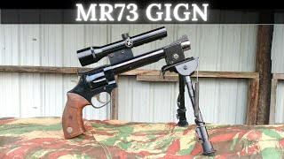 MR73 "GIGN" avec lunette et bipied - Tir & Histoire #63