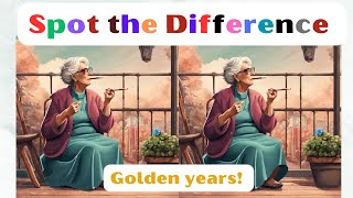 Spot the Difference Challenge: Golden Years Edition | Can You Find Them All?