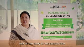 Plastic Waste Collection Drive on World Environment Day #SwitchToStainless