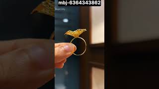 Pure gold fancy ring for women #gold #goldring #ring #shorts #trending