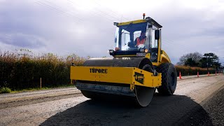 Tūpore Infrastructure's Bomag BW212 Smart Line Roller