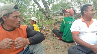 Tradisi kampung kami #gotong royong gali kubur