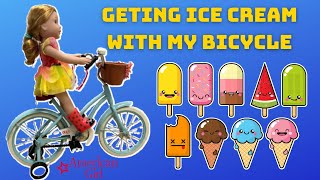 GETTING ICE CREAM WITH MY BICYCLE