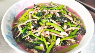 Begini cara masak sayur bayam ala taiwan simple & cepat