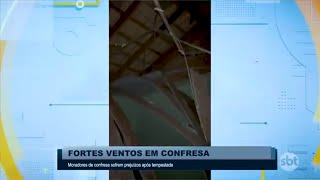 Moradores de confresa sofrem prejuízos após tempestade