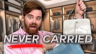 BAGS I'VE NEVER CARRIED | WHY DO WE CARRY SOME BAGS OVER OTHERS?