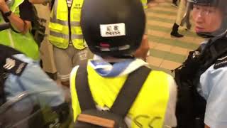 20190714 警察無故打市民 (轉載) hong kong protest, hk police attack citizen with no reason