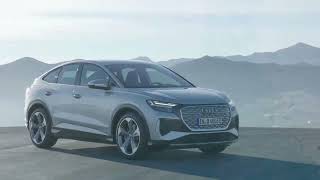 First Look The Sleek and Stylish 2022 Audi Q4 Sportback e tron Review