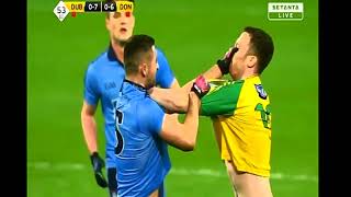 CONTROVERSIAL JAMES MCCARTHY EYE GOUGING INCIDENT - DUBLIN V DONEGAL - 2016 FOOTBALL LEAGUE