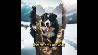 Giants of the Alpine: Embracing the Warmth of Bernese Mountain Dogs 🏔️🐾#nature #dog #animals #shorts