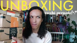 tava triste, comprei livros - teve presente! | Unboxing de Livros