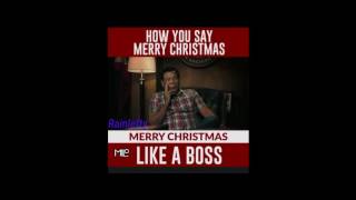 DUTERTE MERRY CHRISTMAS LIKE A BOSS