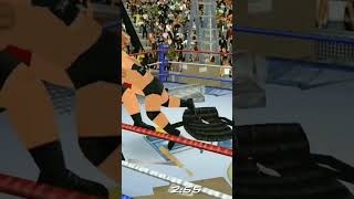 wrestling revolution 3d spear in wr3d #shorts