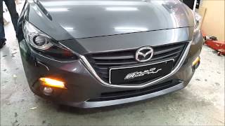 Mazda 3 Skyactiv with external horn activation with Alarm Trigger