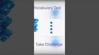 Vocabulary Test