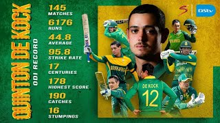 Quinton De Kock 178 runs South africa vs Australia 1st Odi 2016 , 100 Hundredrun Extended Highlights