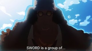 Kuzan explain about sword formation and motive | one piece episode 1113