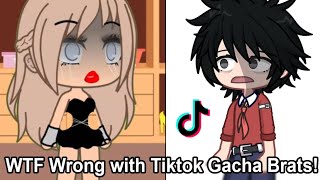 Reacting To Cringe Gacha Tiktoks: 🤨