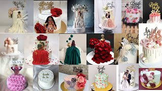 Bride to be Cake design ideas/beautiful cakes design for brides to be