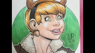 Squirrel Girl Sketch - Marvel Artist Will Robson