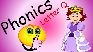 Kids vocabulary - words starting with letter Q - Alphabet song | Learn phonics for kids