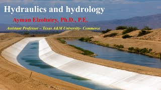 Hydrology - Time of concentration part  1/2