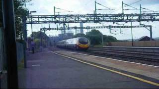 (HD) Few Passers at Rugley Trent Valley Station.