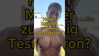 Haben Männer zu wenig Testosteron? #prävention #nährstoffe #testosteron #zink