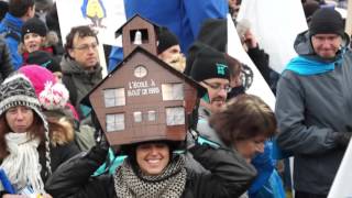 Front commun: 10 000 manifestants à Québec!