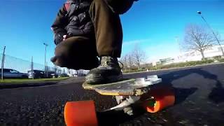 Crawley to Horley Longboard Run - 18022018 ( GoPro4 )