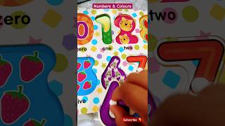 Numbers | Colours | 1-10 | Number Recognition | Educational Videos for kids