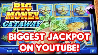 MASSIVE JACKPOT on Big Money Getaway! Biggest on YouTube!