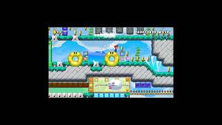 【障害物がたくさんなお空でSpeedrun！】　30秒スピラン♪ [sky run] by Řs_らそ’▽’ [Rs Raso] #shorts 🍄Super Mario Maker 2 #cxd