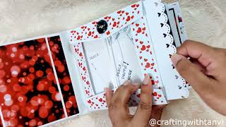 6x6 Mini Album for 6x6 paper pads | Step by step start to finish EASY TUTORIAL | 10 Page layout |