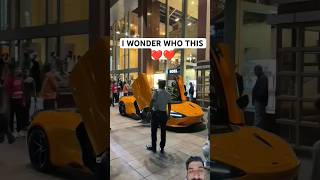 When you Pull up to your Own Mall 🫡🔥#atomobile #lamborghini