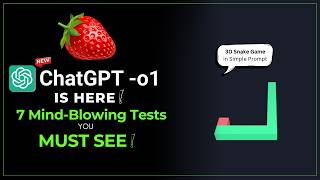 ChatGPT-o1 :  'Strawberry' is INSANE | 7 Mind Blowing Tests You Must See!