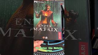 PC game Enter the Matrix 2003 unboxing